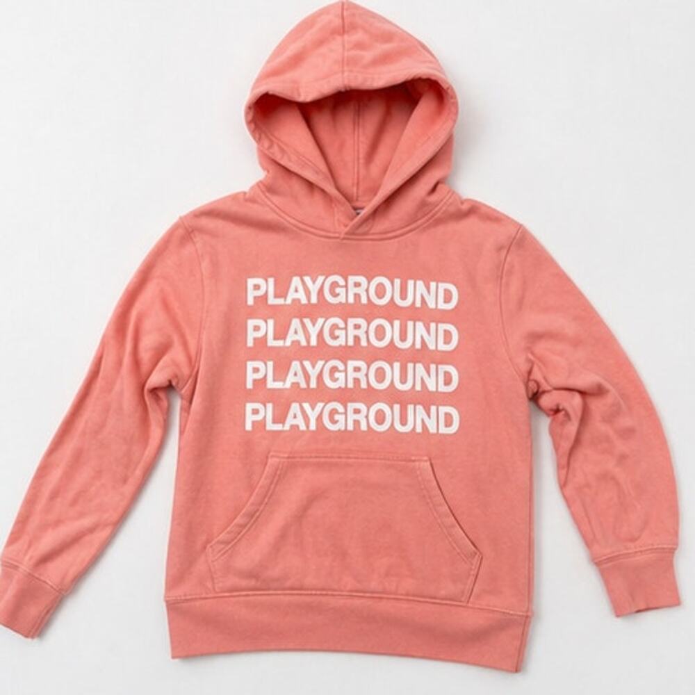 Smart Blanks Pink Playground Graphic Hoodie Youth Small